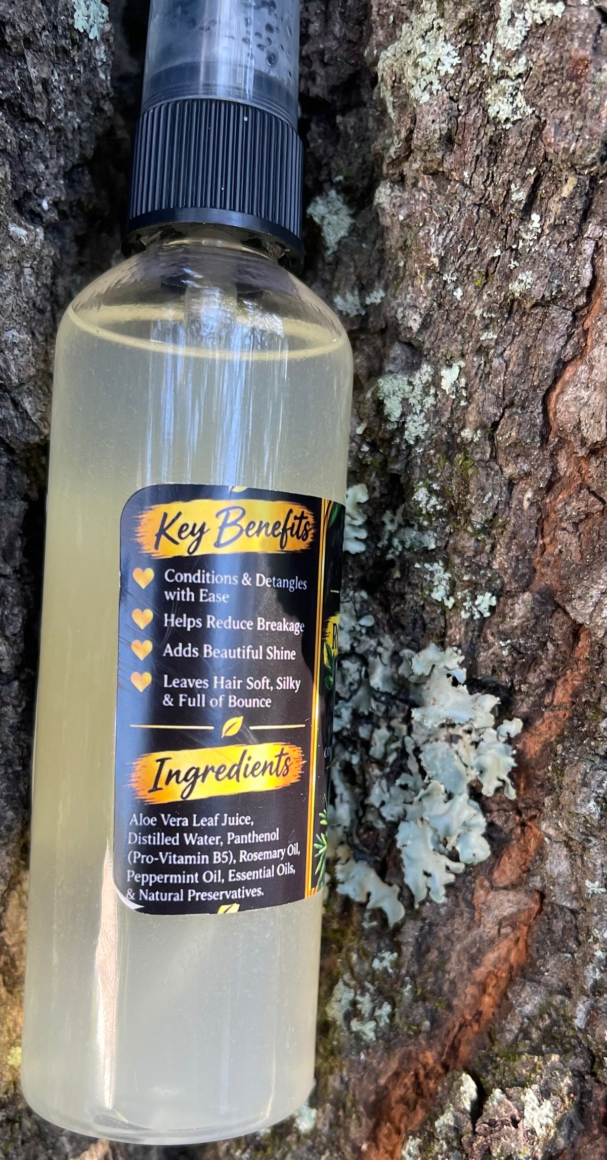 KiaJ Rosemary & Mint Detangling Leave-In