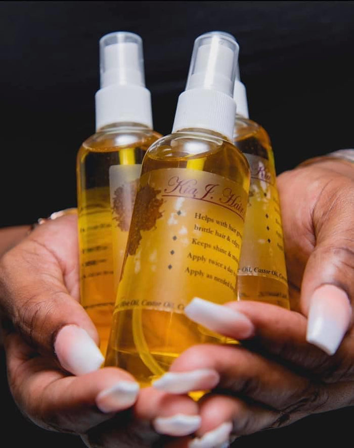 KiaJ Organic Hair Care brand photo